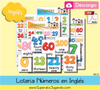 loteria numeros ingles