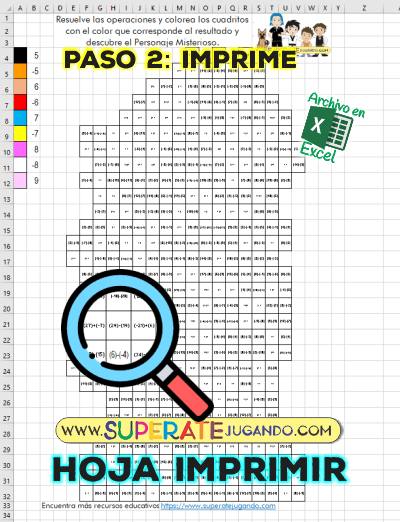 Mario Bros Sumas y Restas Leyes de los Signos Princesa Peach editar