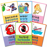Flashcards-Past-Irregular-Verbs-English