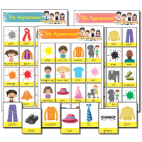 My Appearance Bingo in English to Print