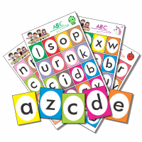 Loteria Abecedario en Inglés para Imprimir